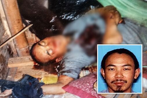 疑似东南亚恐怖分子马尔万的死亡照片,现正等待dna检验以验明其身份.