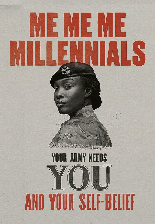 英国黑人女士兵因成征兵海报c位被六名白人种族虐待